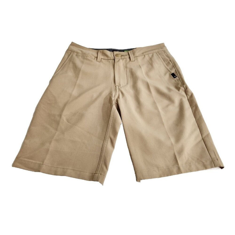 Quicksilver Ocean Union Amphibian Shorts Regular Fit Kakhi Size 30/16 Youth (CJ7